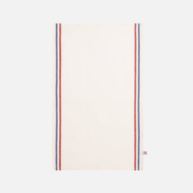 Torchon en lin TRICOLORE - COUCKE