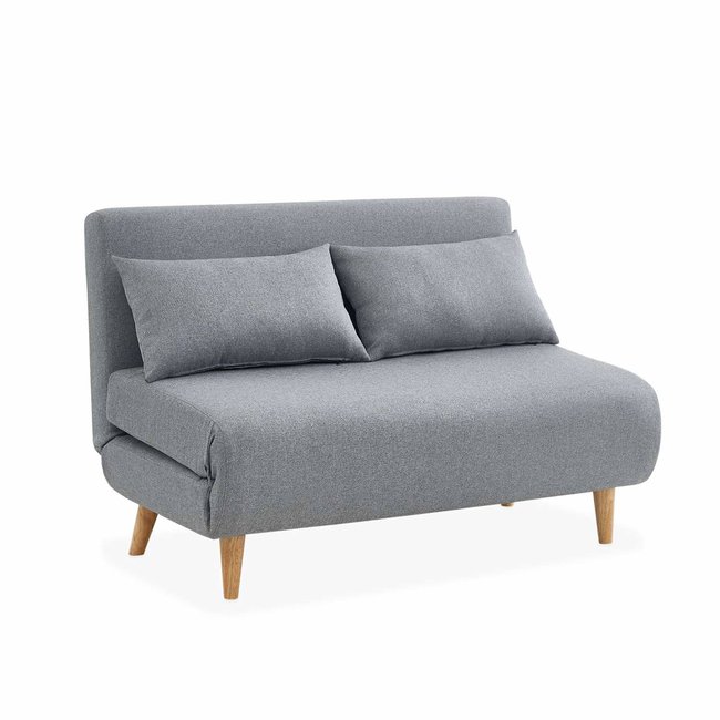 Canapé convertible 2 places tissu GUESTA - SWEEEK