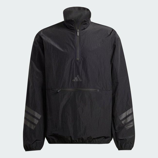 Sweat-shirt toile demi-zip 3 bandes Future Icons - ADIDAS SPORTSWEAR
