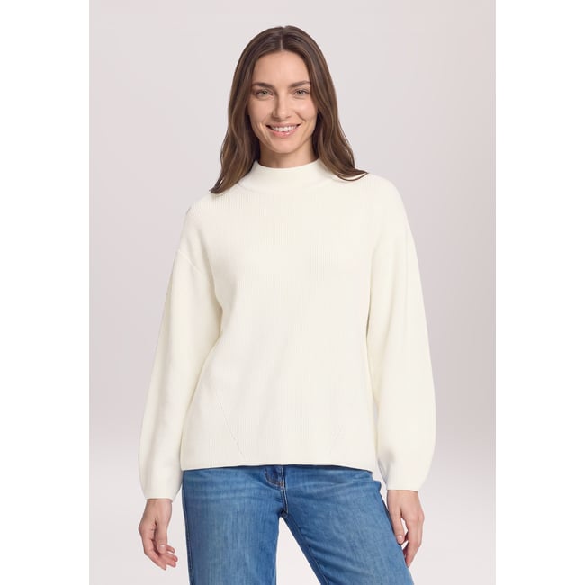 Pull-over en maille à col droit - BETTY BARCLAY