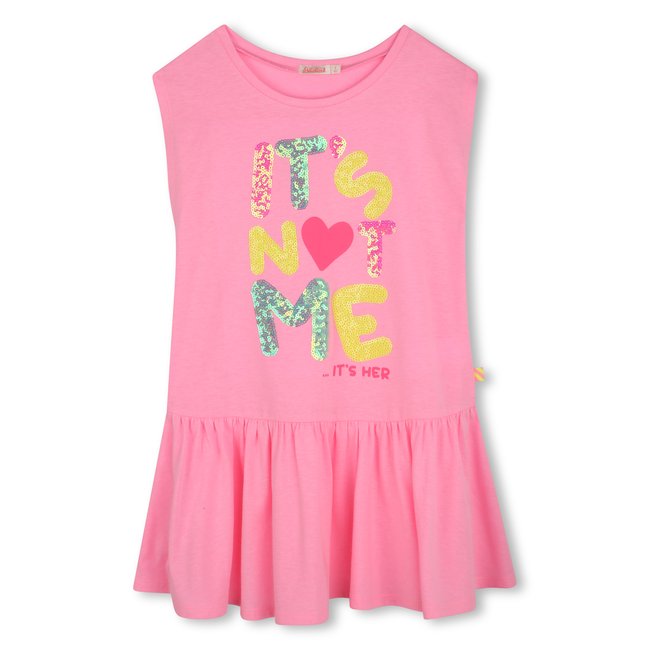 Robe ornée de sequins malabar <span itemprop=