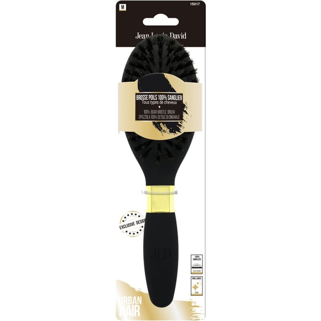 Brosse à cheveux JLD - BROSSE PNEUMATIQUE POILS SANGLIER - JEAN LOUIS DAVID