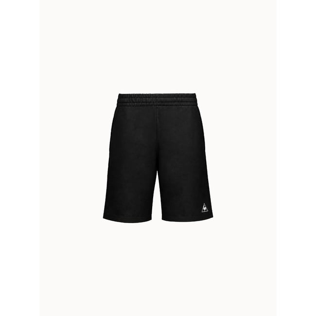 Short oversize en molleton léger black <span itemprop=