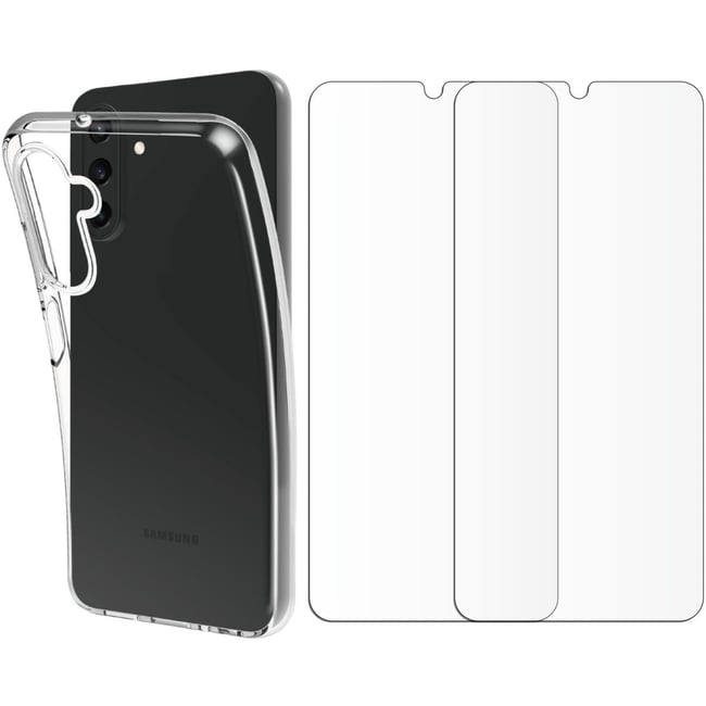 Pack Samsung A26 coque + verre trempé - ESSENTIEL B