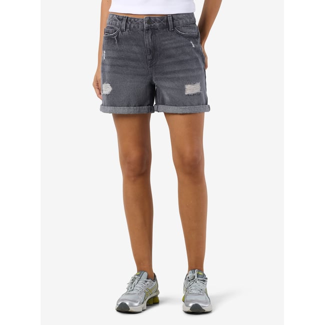 Shorts En Jean dark grey denim <span itemprop=
