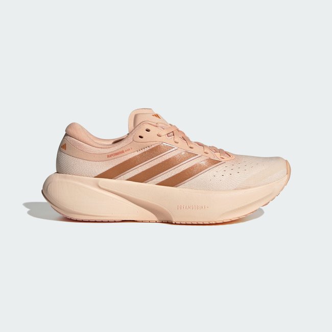 Chaussure de running Supernova Rise 3 bliss orange / thermal gold met. / ash pink <span itemprop=