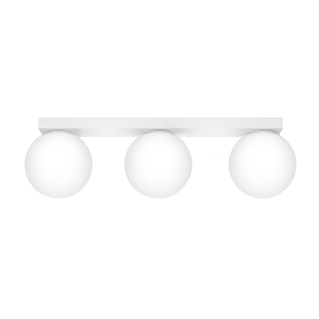 Plafonnier Acier Blanc G9 3 Yoli Couleur blanc <span itemprop=