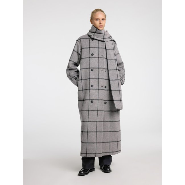 Manteau SELECTED FEMME gris - steel gray <span itemprop=