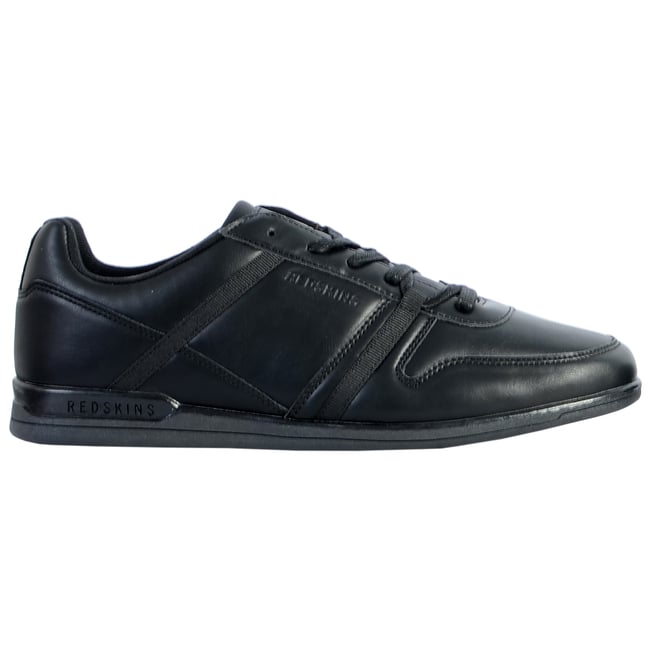 Basket Cuir Idrisso 2 noir <span itemprop=