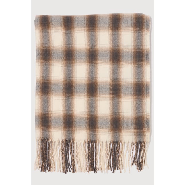 Plaid marron <span itemprop=