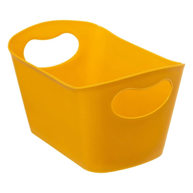 Panier multi-usage rectangulaire BOXY Couleur jaune <span itemprop=