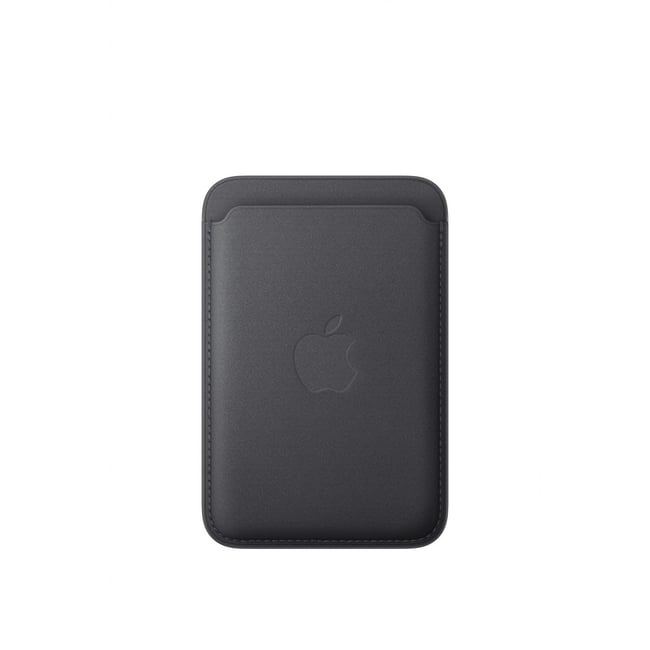Porte-cartes MagSafe tissage fin Noir - APPLE