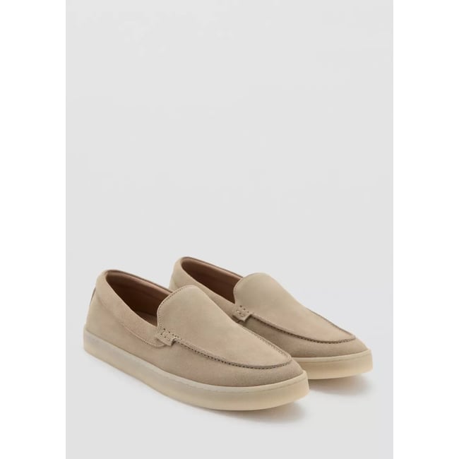 Chaussures cuir suède - MANGO MAN