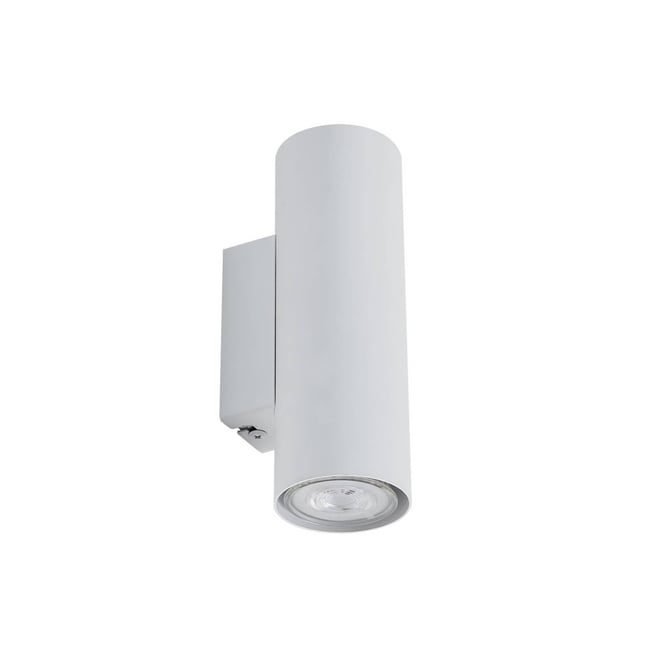 Applique en aluminium moderne, Joffrey Couleur blanc <span itemprop=