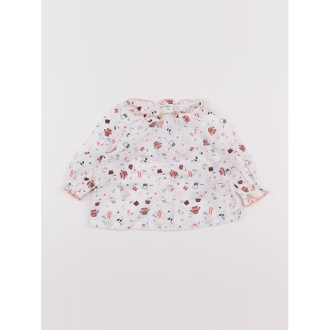 Blouse - Très bon état v002227 <span itemprop=