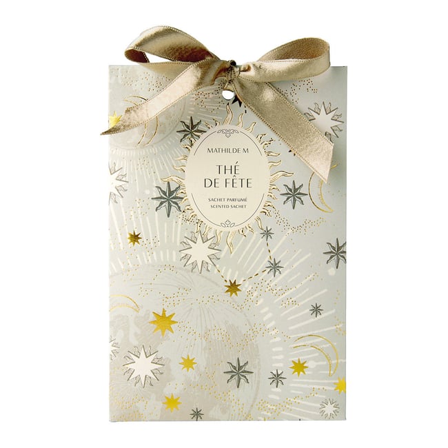 Sachet parfumé - Thé de Fête Couleur gris <span itemprop=