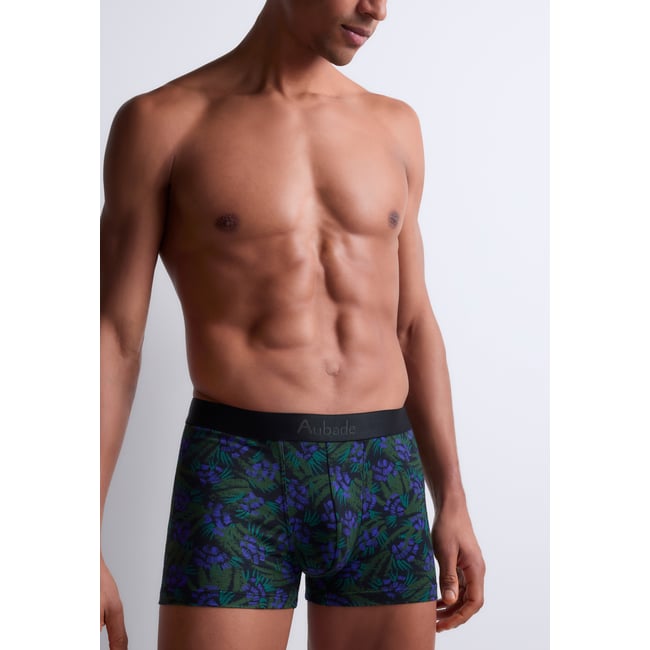 Pack 2 boxers classiques violet <span itemprop=