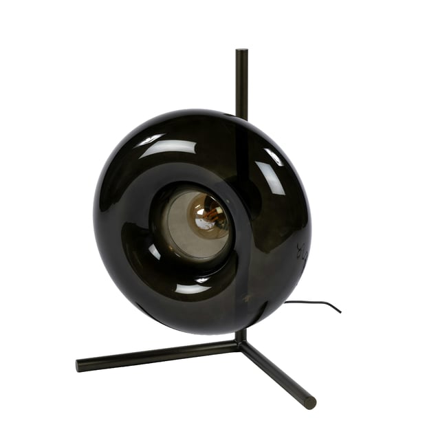 Lampe en verre et métal NIAGARA - PIER IMPORT