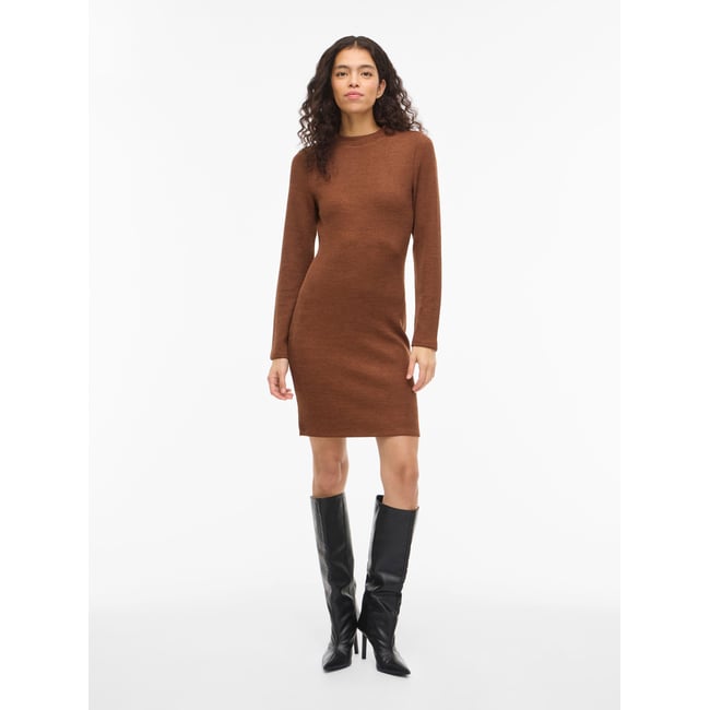 Robe Courte chocolate brown <span itemprop=