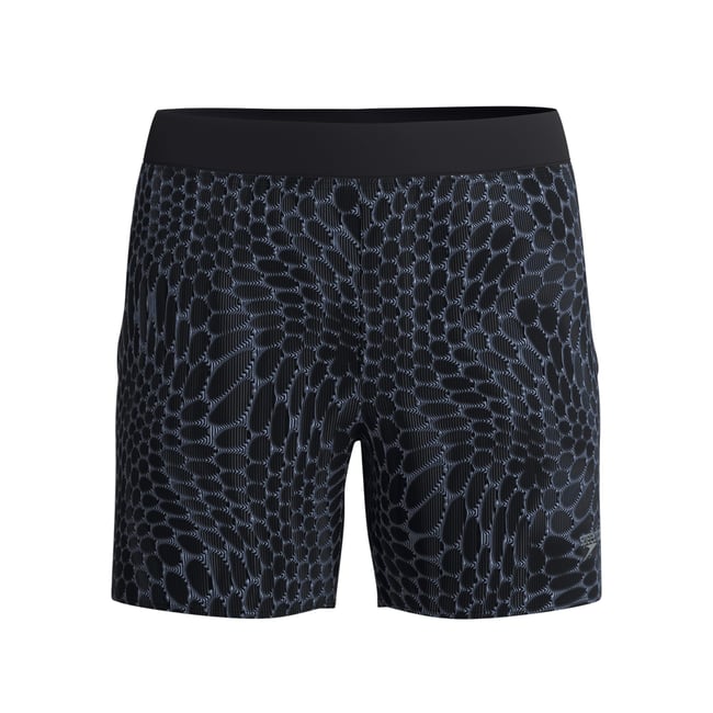 Short de bain motif/style imprimé intégral LOOKOUT VOLLEY noir <span itemprop=