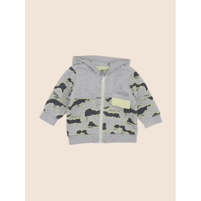 Sweat - Bon état gris <span itemprop=