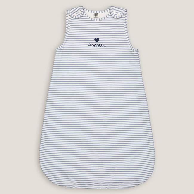 Gigoteuse été jersey à rayures bleu/écru <span itemprop=