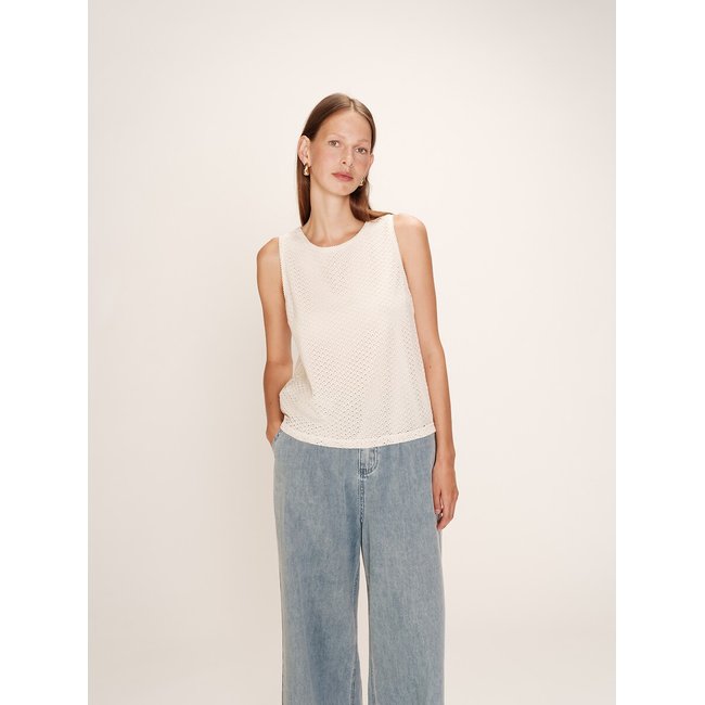 Top in pizzo Ritual ecru GRACE & MILA