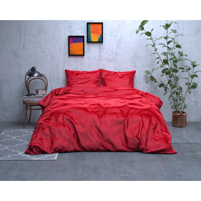 Luxbedding Parure de lit 4 pièces en Satin de Soie Douce avec 1 Drap-Housse à Poche Profonde, 1 Drap Plat, 2 taies d'oreiller, Blanc Luxbedding Parure de lit 4 pièces en Satin de Soie Douce avec 1 Drap-Housse à Poche Profonde, 1 Drap Plat, 2 taies d'oreiller, Blanc
