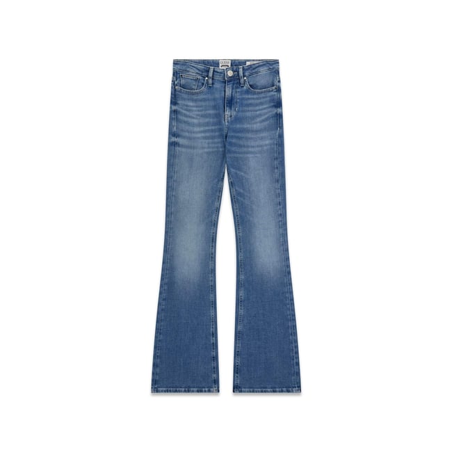 Sexy Flare Jeans bleu <span itemprop=