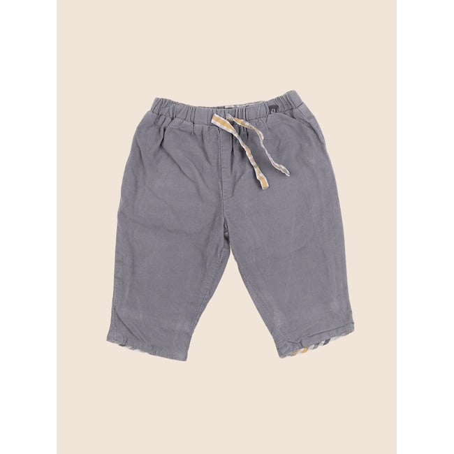 Pantalon - Très bon état gris <span itemprop=