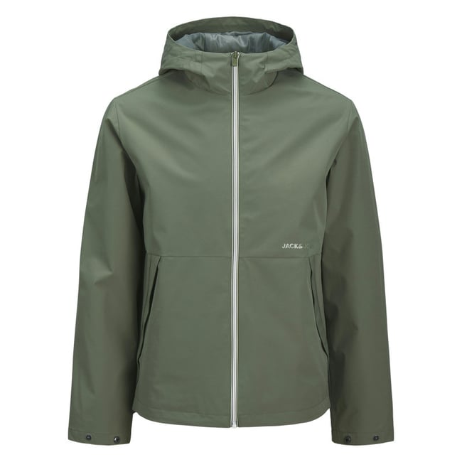 Blouson Premium avec manches longues et col à capuche vert - Taille 2XL vert <span itemprop=