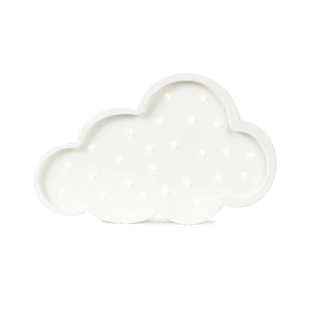 Lampe Veilleuse Nuage blanc <span itemprop=