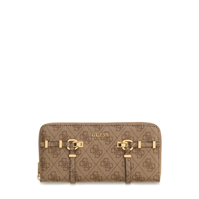 Portefeuille À Logo Leona beige multi <span itemprop=