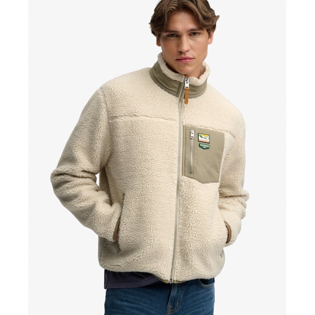 Polaire Mountain à Zip Intégral - SUPERDRY