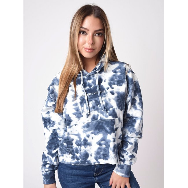 Sweat à Capuche crop Tie & Dye - PROJECT X