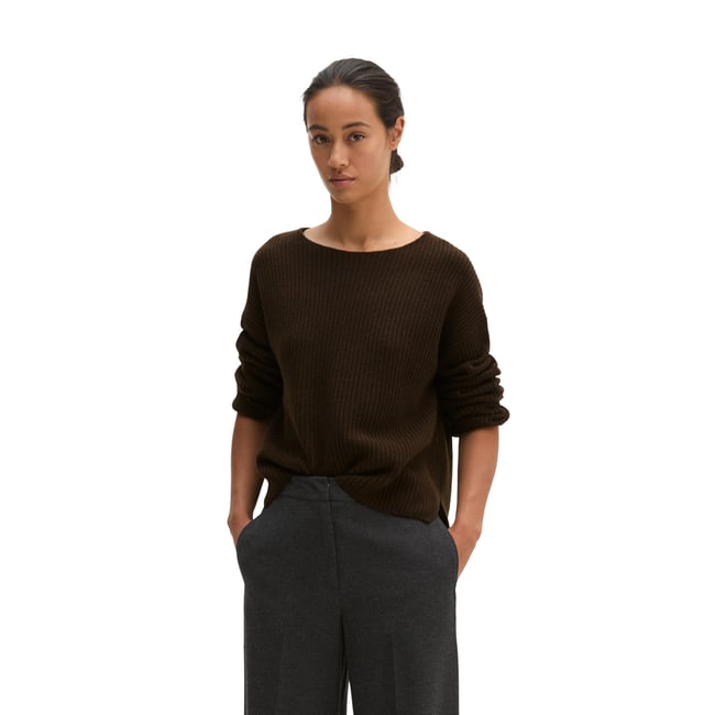 Pull en maille ample en mélange de laine vierge douce - MARC O'POLO