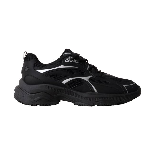 Basket à Lacets noir <span itemprop=