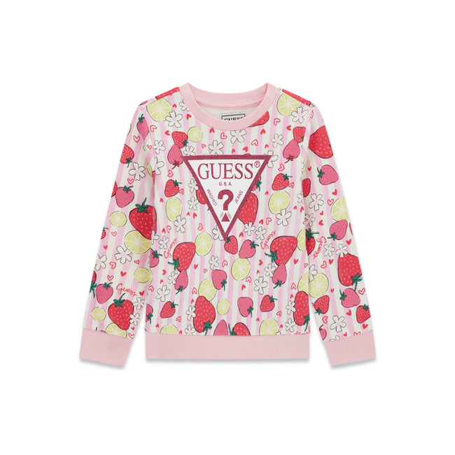 Sweatshirt Imprimé Floral rose multi <span itemprop=