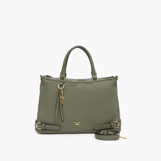 Grand sac shopper  Tobi doré,kaki <span itemprop=