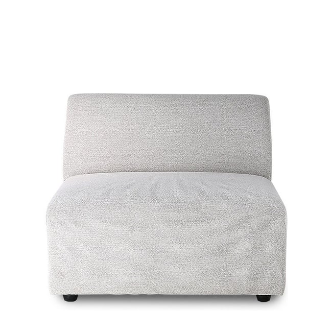 Module de canapé en tissu Jax Couleur gris clair <span itemprop=