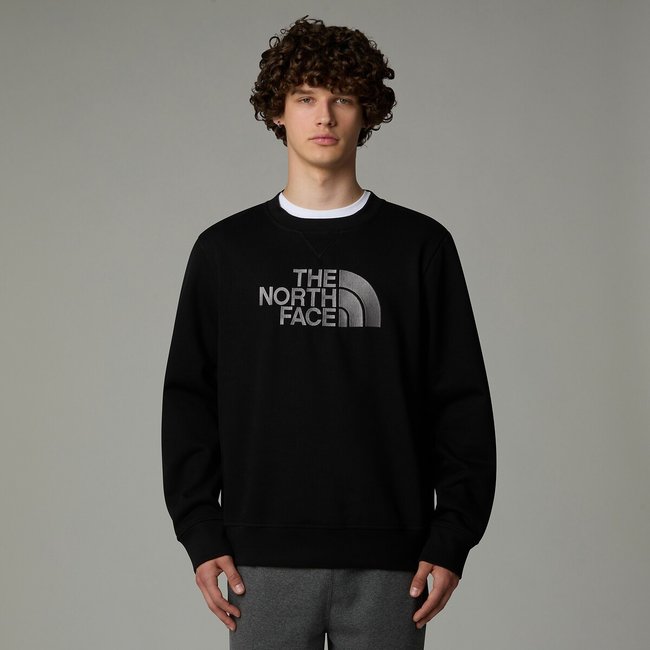 Sweatshirt Drew Peak mit Logo, runder Ausschnitt schwarz <span itemprop=