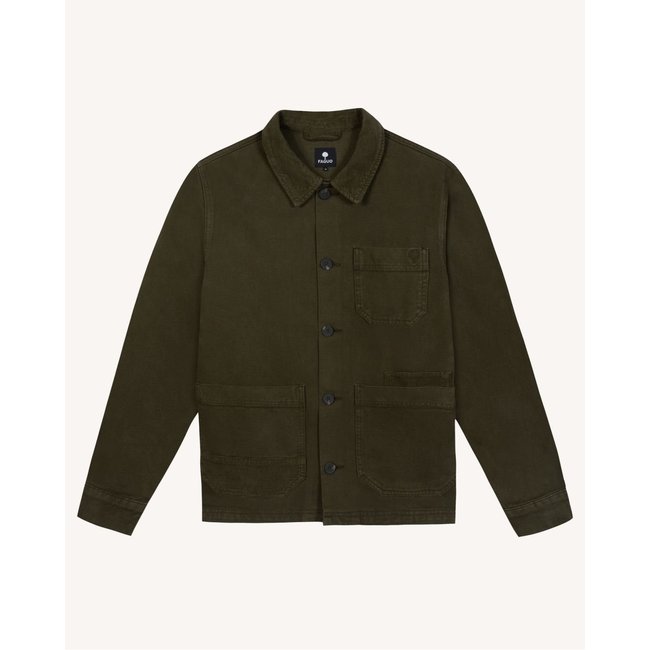 Veste coton GAVRE GAVRE vert olive foncé <span itemprop=