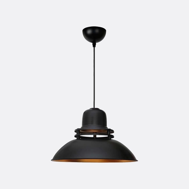 Светильник подвесной из металла, 241753 черный SO'HOME