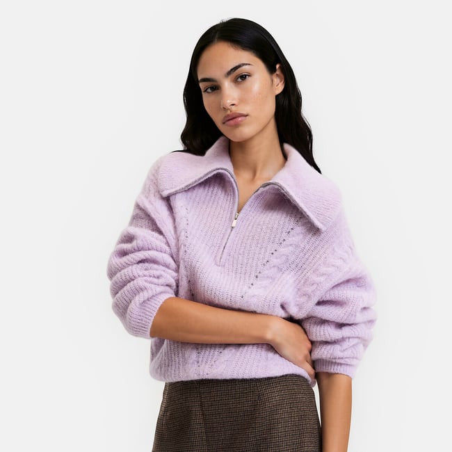 Pull col camionneur torsadé en alpaga mélangé - LA REDOUTE COLLECTIONS