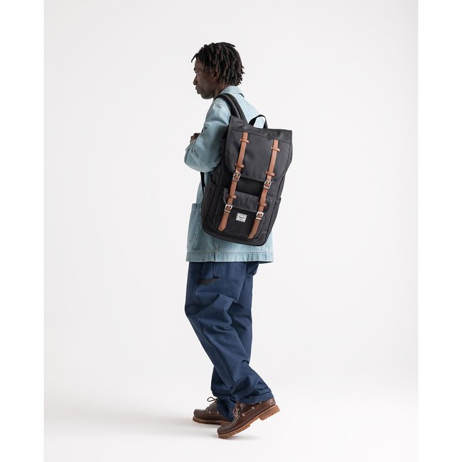 Zaino LITTLE AMERICA laptop 15'' nero  HERSCHEL