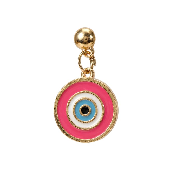 Pins OLHO - Rose rose <span itemprop=