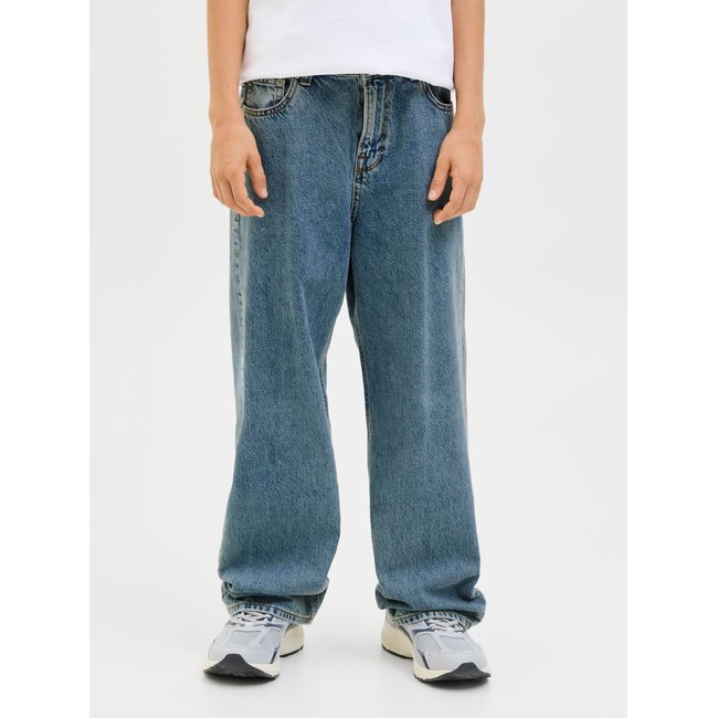 JJIALEX JJORIGINAL SQ 066 SN JNR Jean baggy fit Junior Jean baggy fit blue denim <span itemprop=