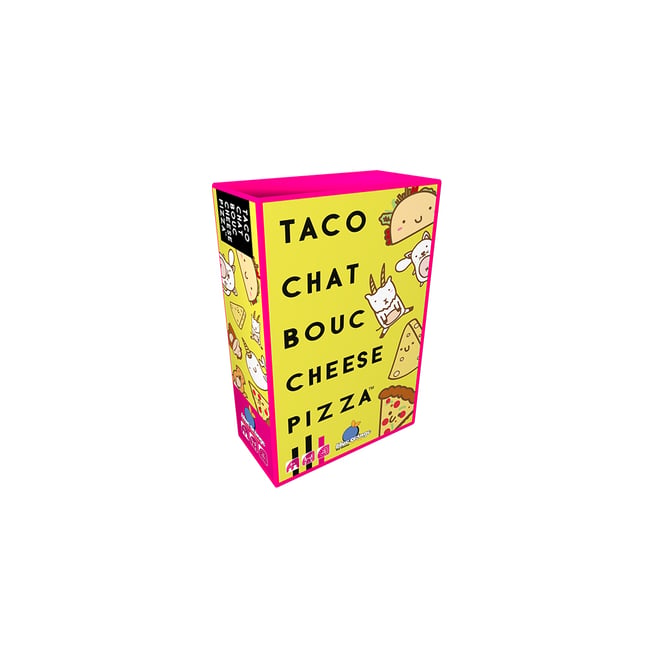 Taco chat bouc cheese pizza le jeu de rapidite - BLUE ORANGE