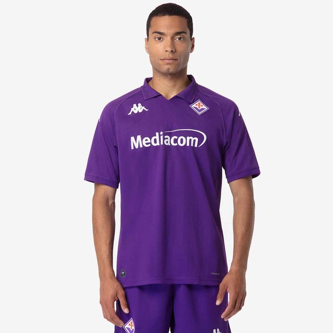 Maillot de Football Kombat Home Acf Fiorentina violet <span itemprop=