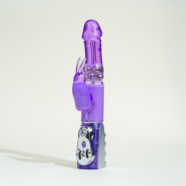Vibromasseur Funky Rabbit violet <span itemprop=